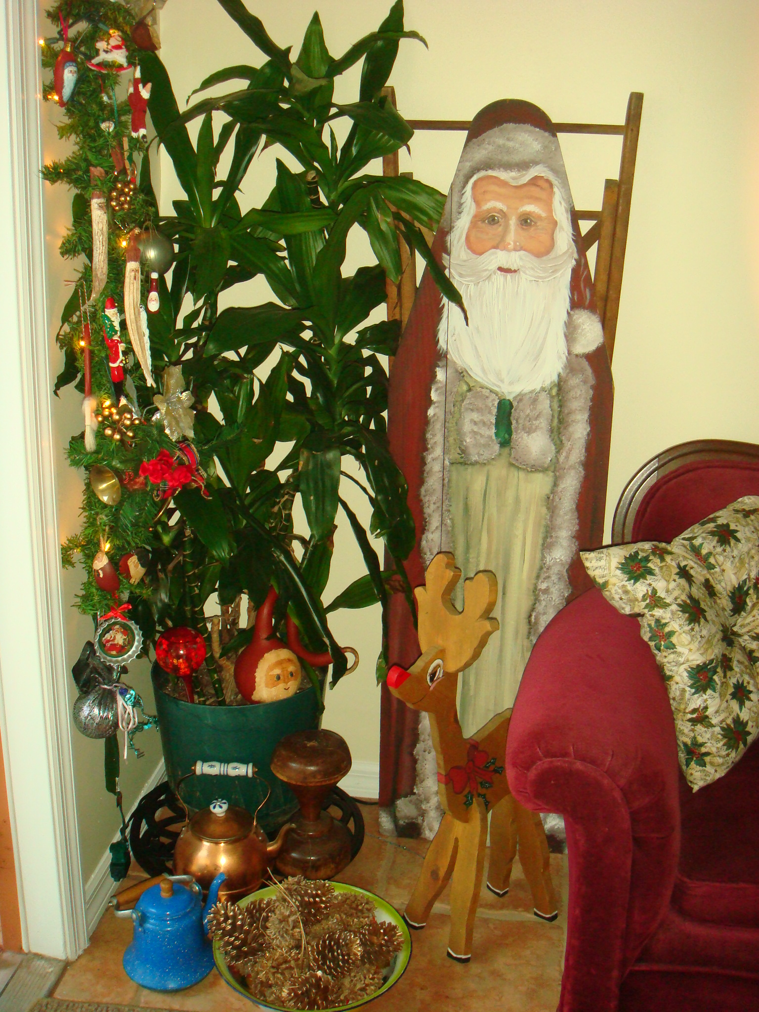 Livingroom Santa